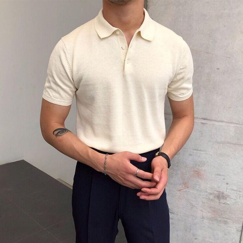 Belmoir Men's Polo Shirt | Slim Fit Cotton, Lightweight & Breathable