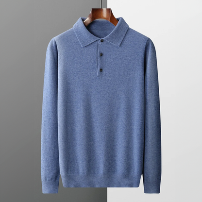 Beryl Men's Polo | 100% Fine Wool, Timeless Design