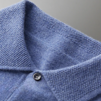 Beryl Men's Polo | 100% Fine Wool, Timeless Design