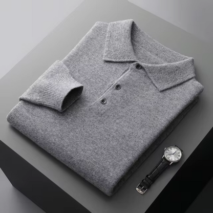 Beryl Men's Polo | 100% Fine Wool, Timeless Design