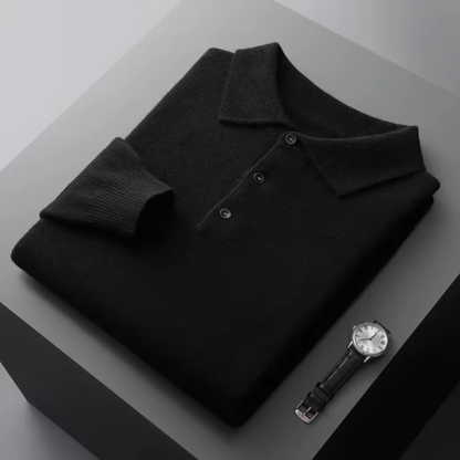 Beryl Men's Polo | 100% Fine Wool, Timeless Design