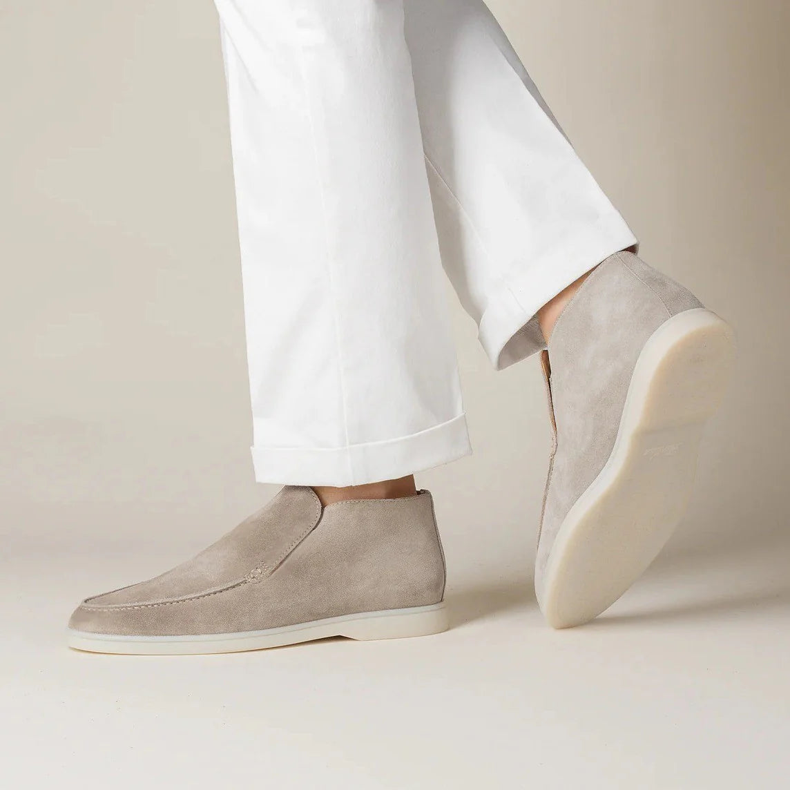 Caden Men's Suede Loafers | Premium Comfort, Brown