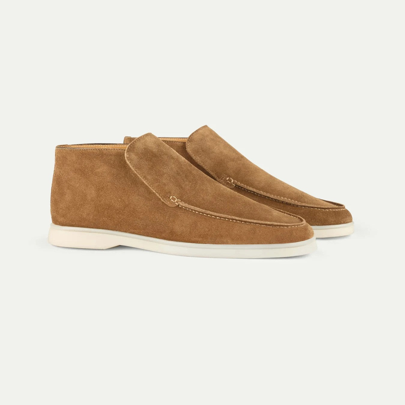 Caden Men's Suede Loafers | Premium Comfort, Brown