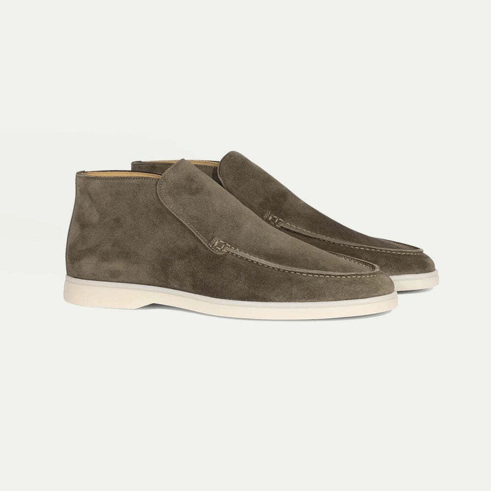 Caden Men's Suede Loafers | Premium Comfort, Brown