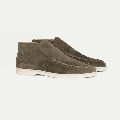 Caden Men's Suede Loafers | Premium Comfort, Brown