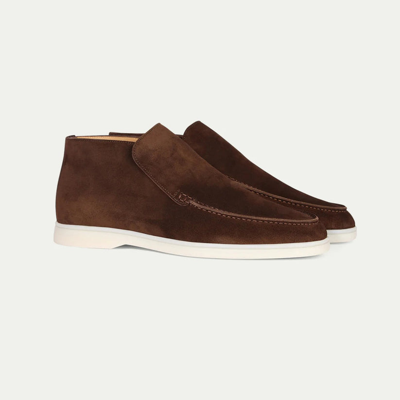 Caden Men's Suede Loafers | Premium Comfort, Brown
