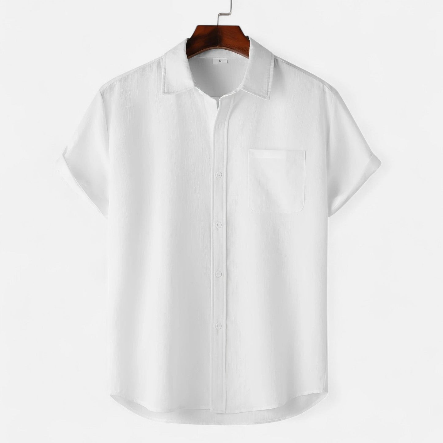 Belmoir Men’s Casual Shirt | Relaxed Fit, Lightweight Polyester