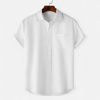 Belmoir Men’s Casual Shirt | Relaxed Fit, Lightweight Polyester