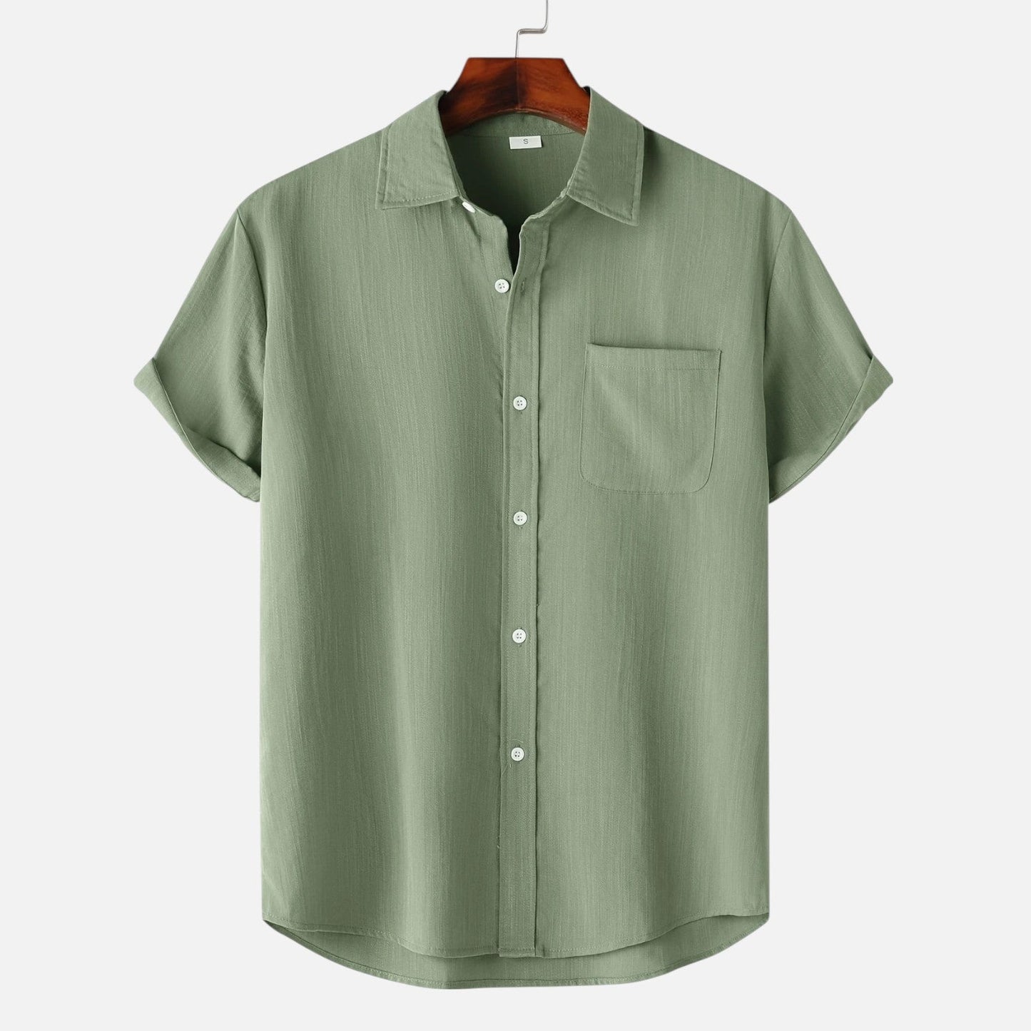 Belmoir Men’s Casual Shirt | Relaxed Fit, Lightweight Polyester