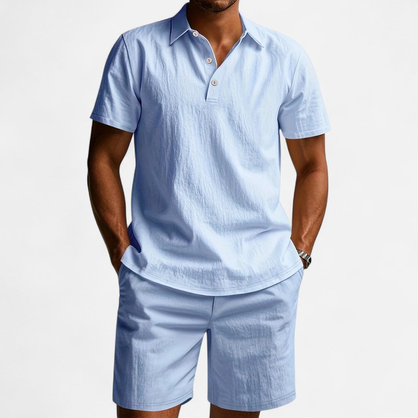Belmoir Men's Linen Set | Breathable Comfort for Summer