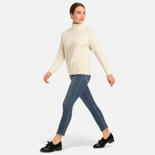 Belmoir Women's Loafers | Retro Bowknot, Chunky Heel