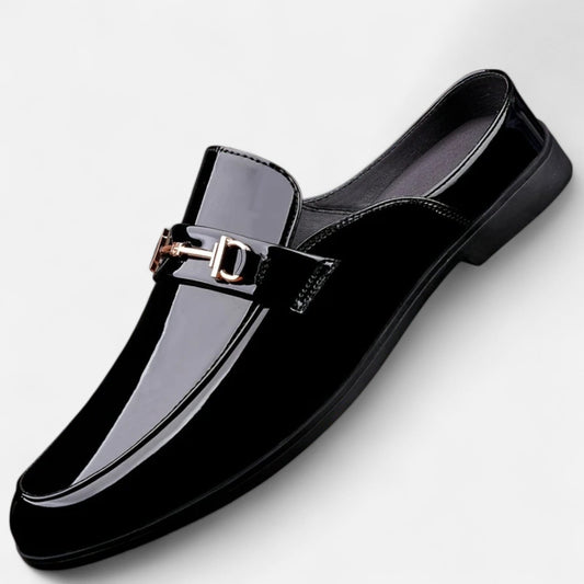 Belmoir Men's Brown Loafers | Microfiber, Slip-On Elegance