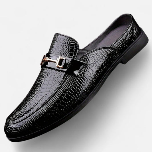 Belmoir Men's Brown Loafers | Microfiber, Slip-On Elegance