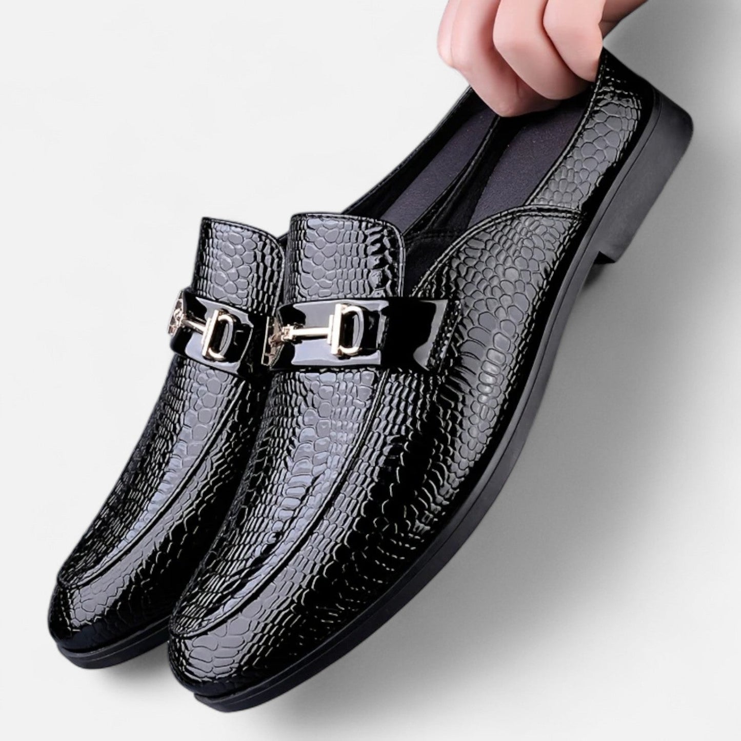 Belmoir Men's Brown Loafers | Microfiber, Slip-On Elegance