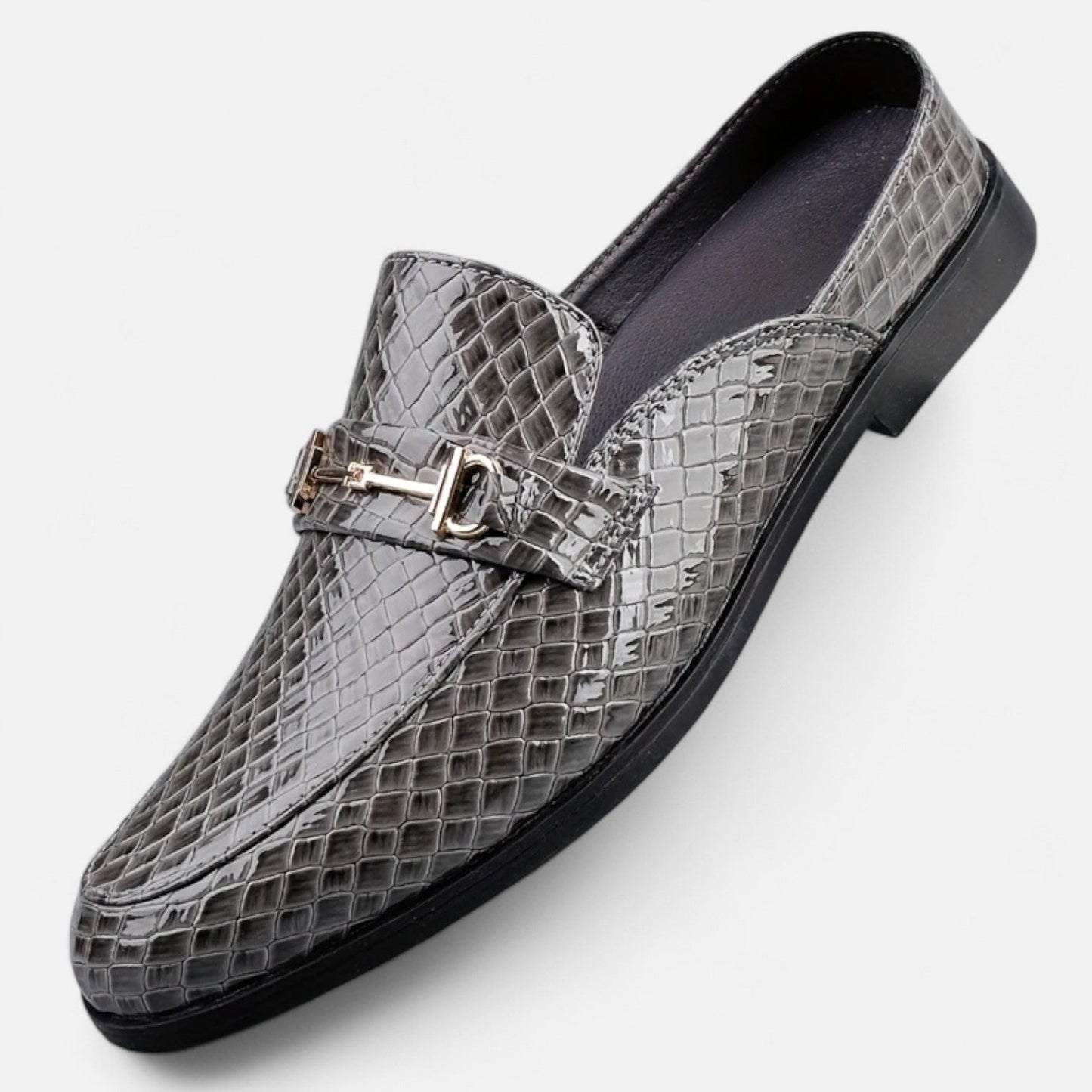 Belmoir Men's Brown Loafers | Microfiber, Slip-On Elegance