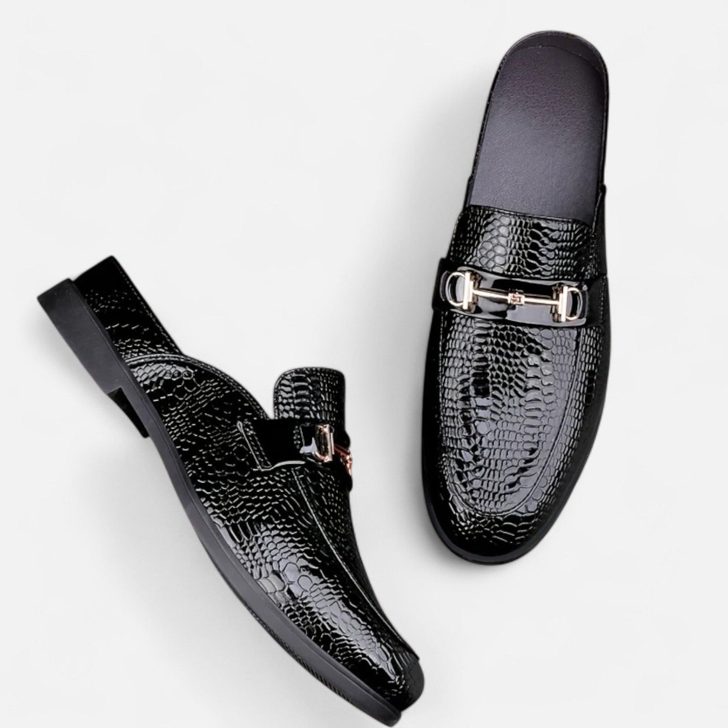 Belmoir Men's Brown Loafers | Microfiber, Slip-On Elegance