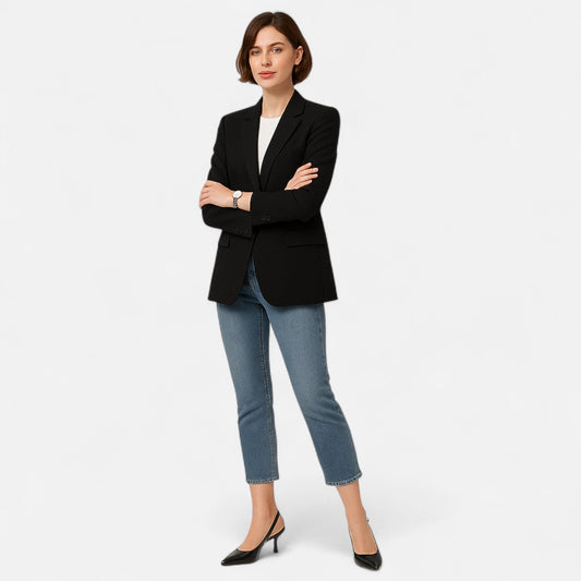 Belmoir Women's Black Pumps | Elegant D'Orsay Design, Comfortable Fit