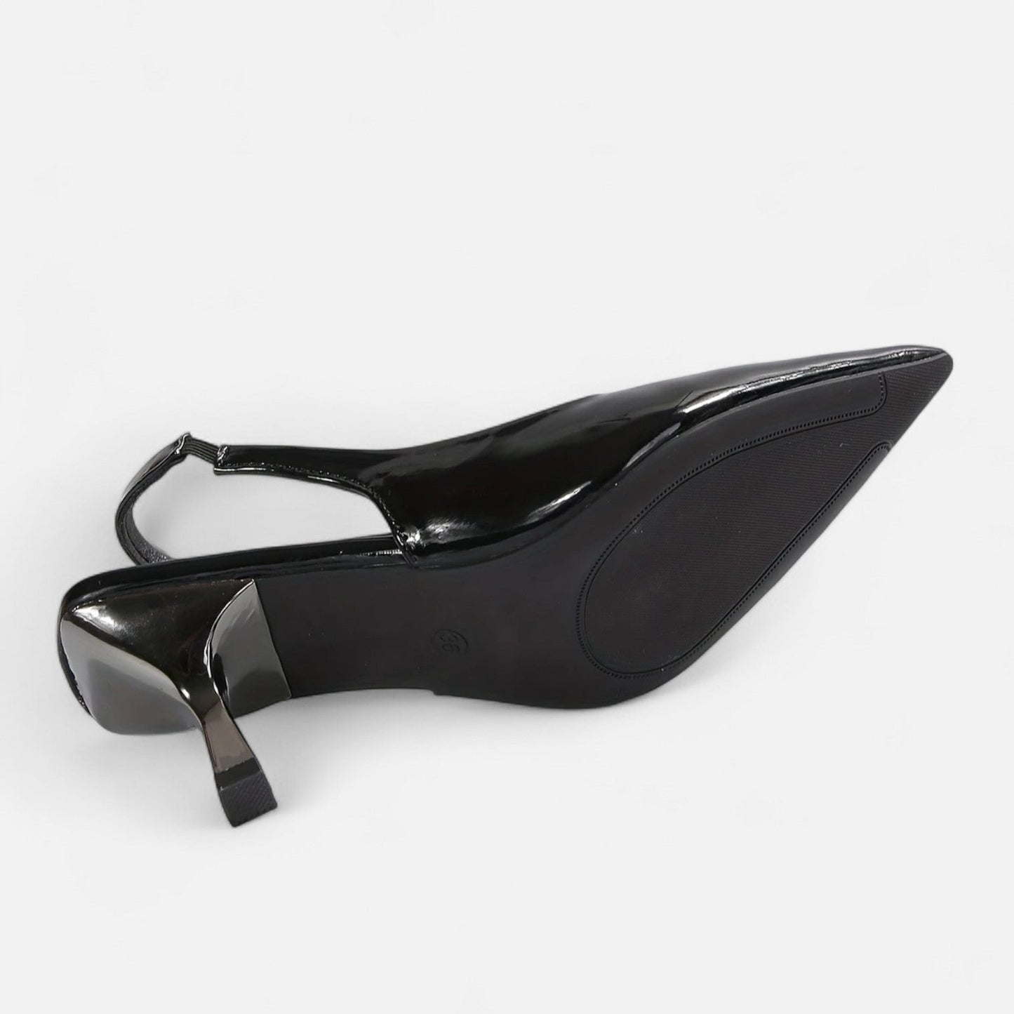Belmoir Women's Black Pumps | Elegant D'Orsay Design, Comfortable Fit