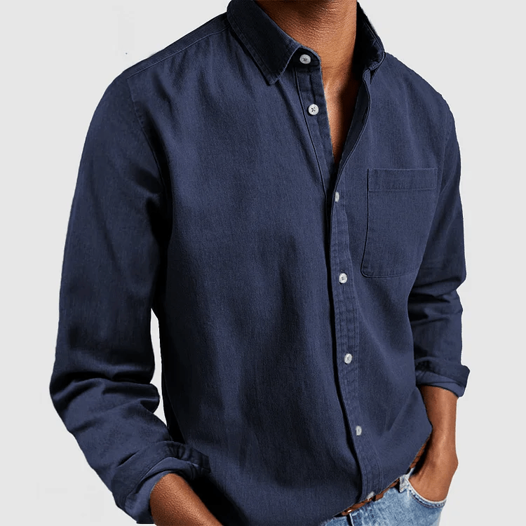 Finn Men's Shirt | Classic Fit, Soft Polyester 0