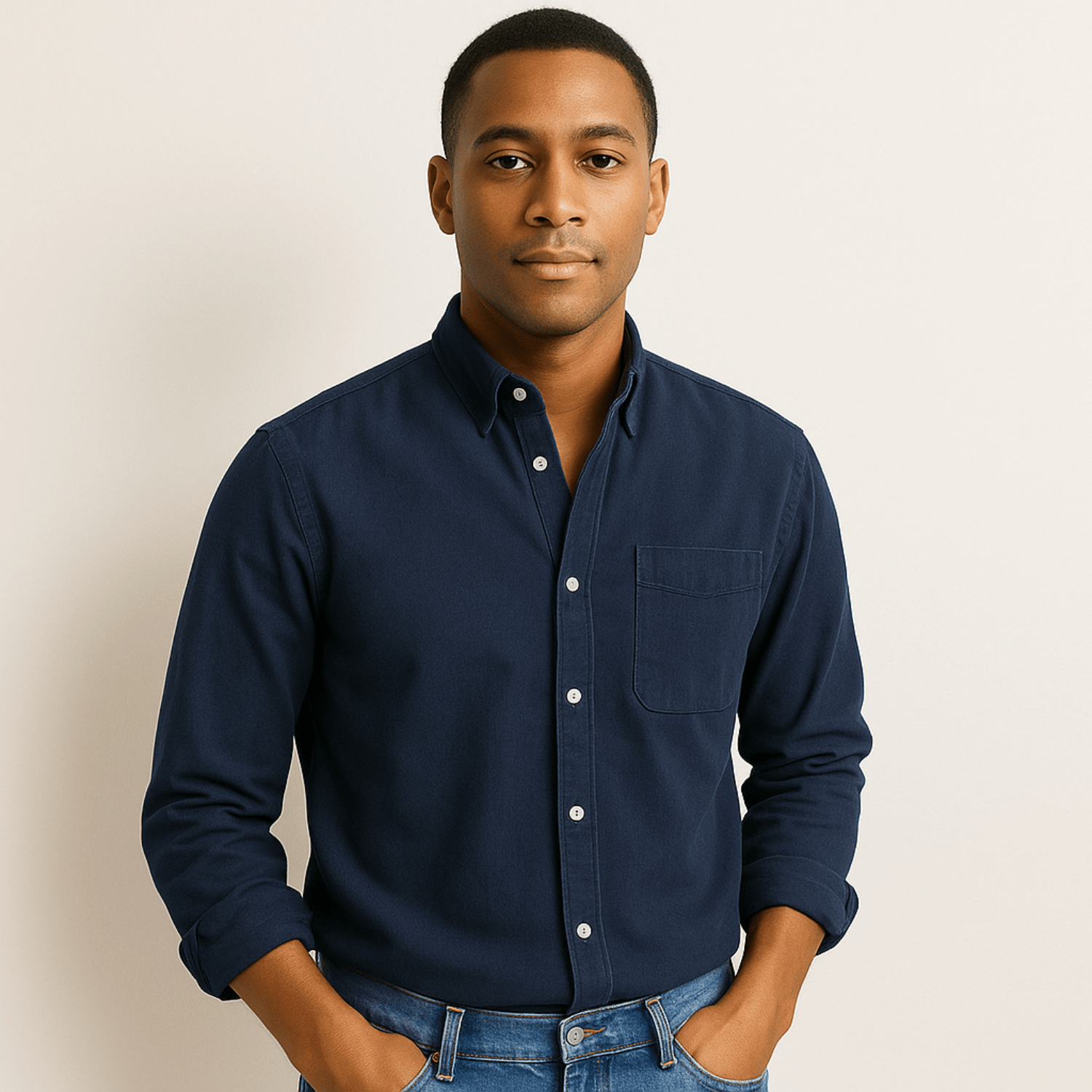 Finn Men's Shirt | Classic Fit, Soft Polyester 1