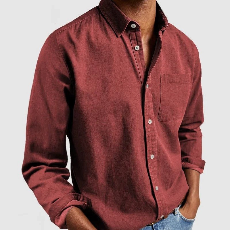 Finn Men's Shirt | Classic Fit, Soft Polyester 11