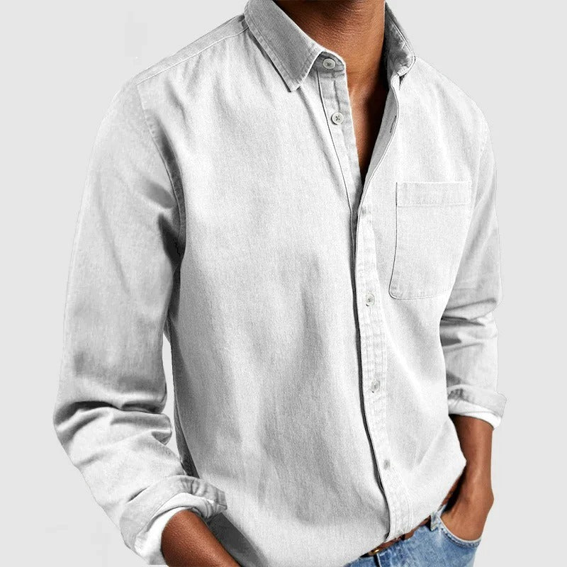 Finn Men's Shirt | Classic Fit, Soft Polyester 12