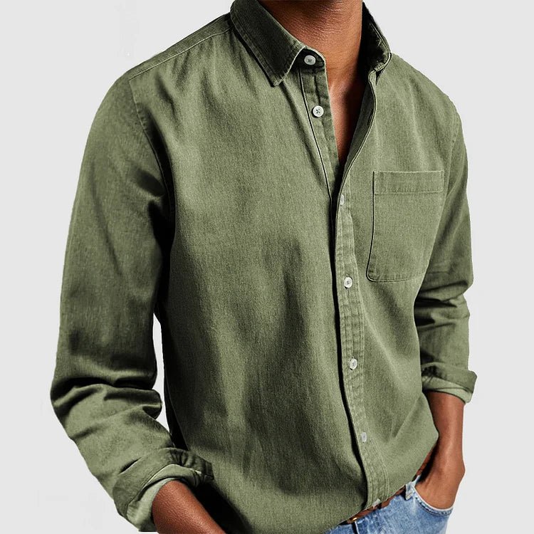 Finn Men's Shirt | Classic Fit, Soft Polyester 13
