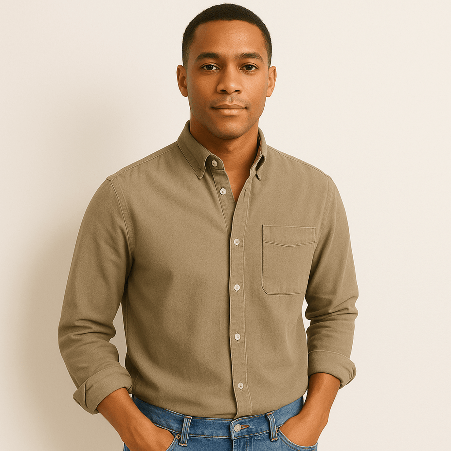 Finn Men's Shirt | Classic Fit, Soft Polyester 2