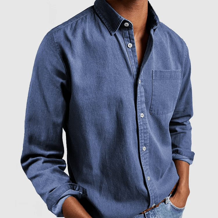 Finn Men's Shirt | Classic Fit, Soft Polyester 5