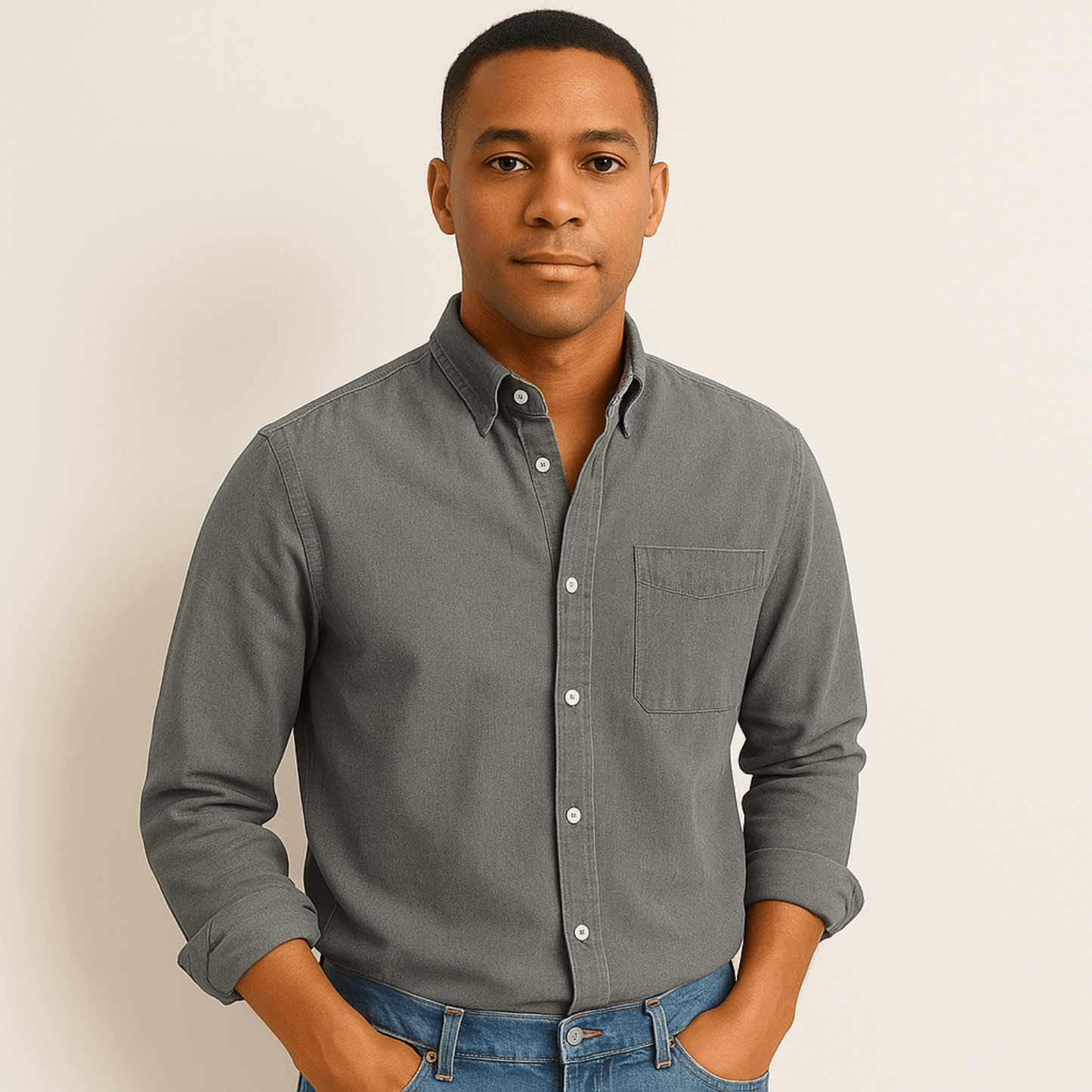 Finn Men's Shirt | Classic Fit, Soft Polyester 6