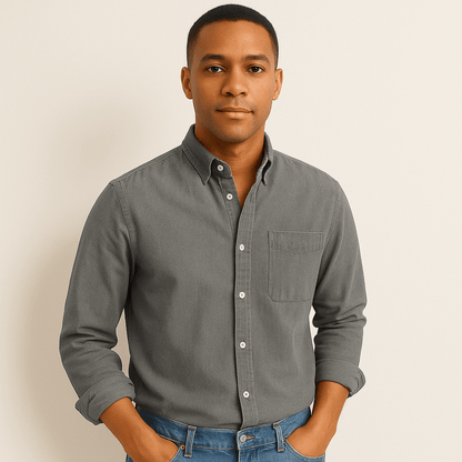 Finn Men's Shirt | Classic Fit, Soft Polyester 6