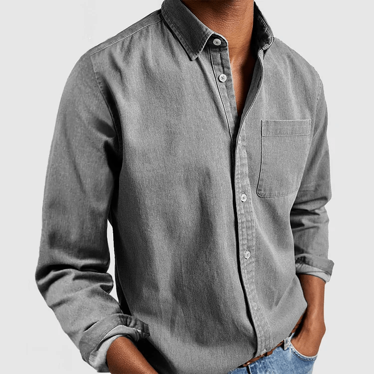 Finn Men's Shirt | Classic Fit, Soft Polyester 7
