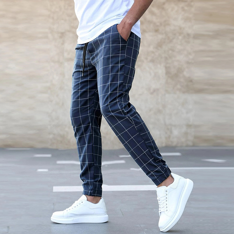 Kaden Men's Joggers | Classic Checkered, Comfortable Fit 2