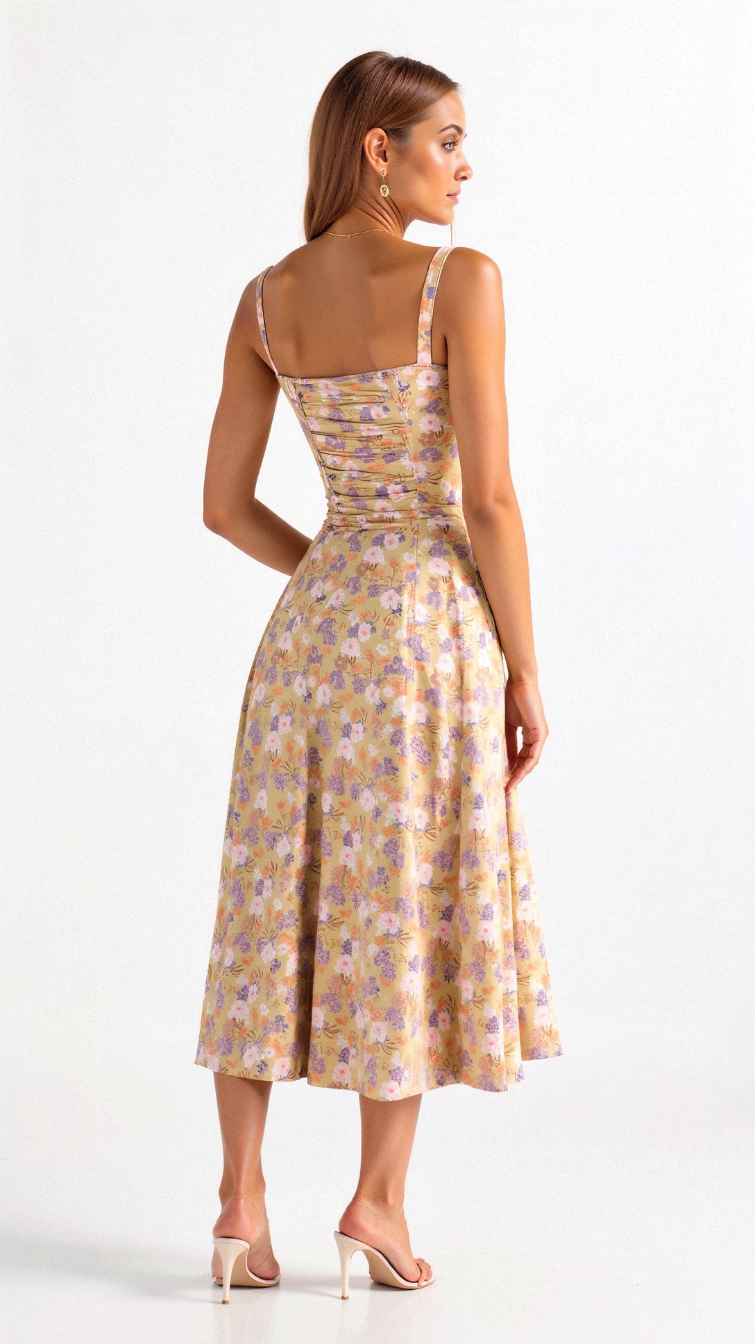 Kiana Women's Midi Dress | Elegant Corset Design, Soft Fabric 1