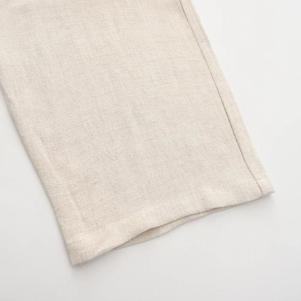 Lino Men's Linen Trousers | 100% Premium Linen, Relaxed Fit
