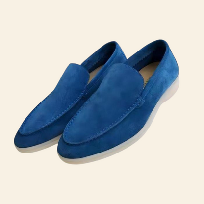 Milo Men's Suede Loafers | Classic Comfort Shoes