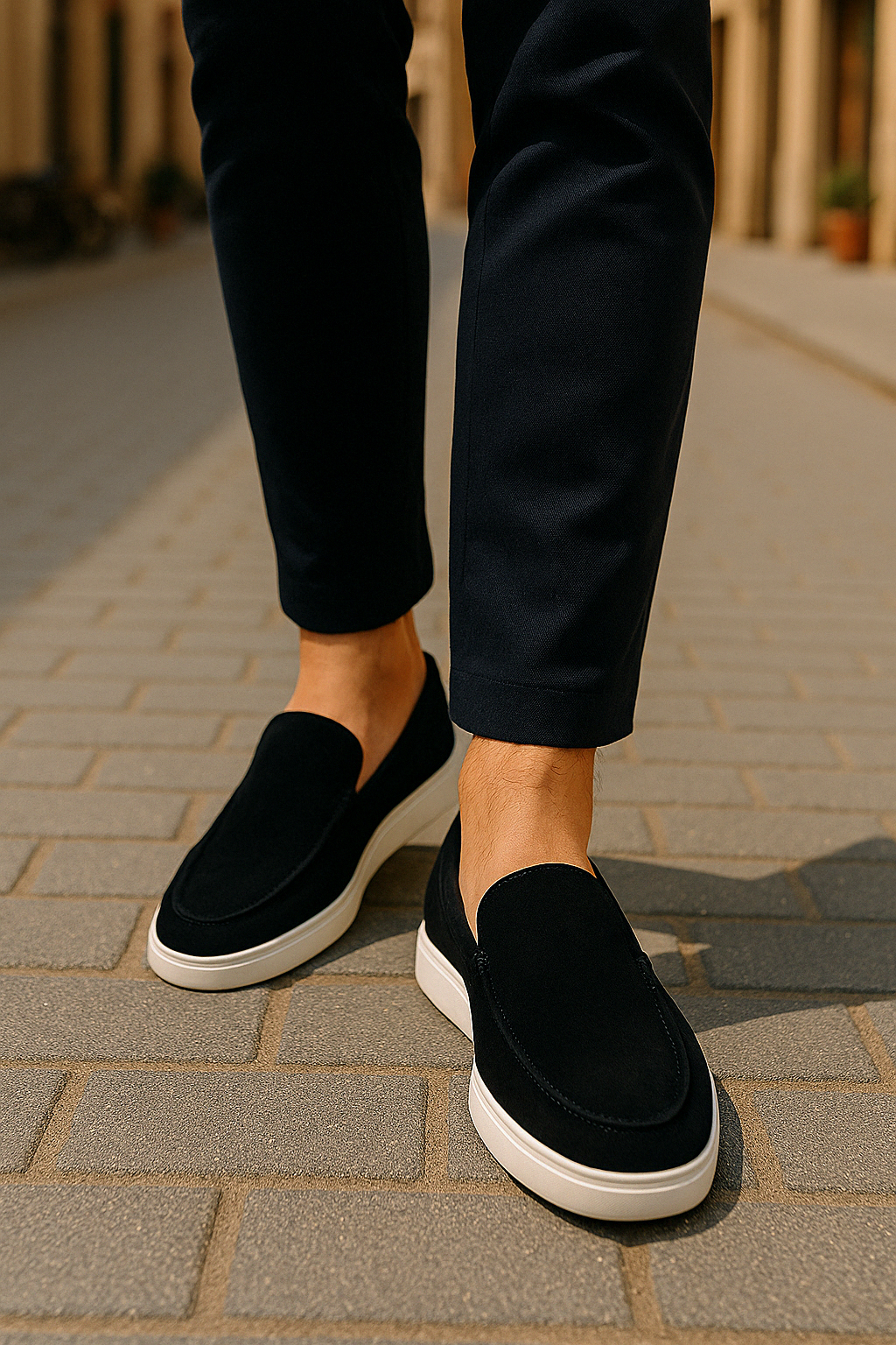 Milo Men's Suede Loafers | Classic Comfort Shoes