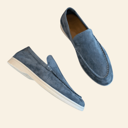 Milo Men's Suede Loafers | Classic Comfort Shoes