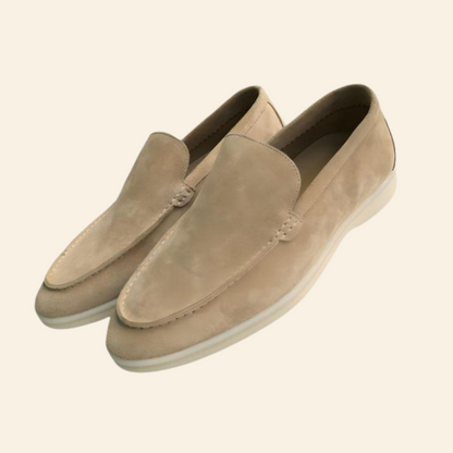 Milo Men's Suede Loafers | Classic Comfort Shoes