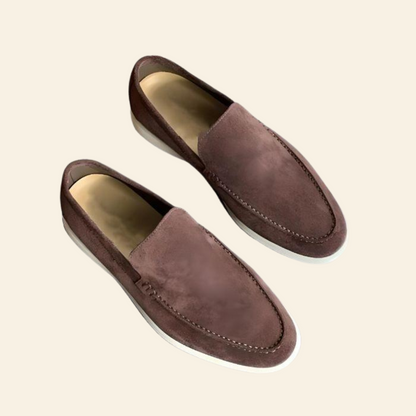Milo Men's Suede Loafers | Classic Comfort Shoes