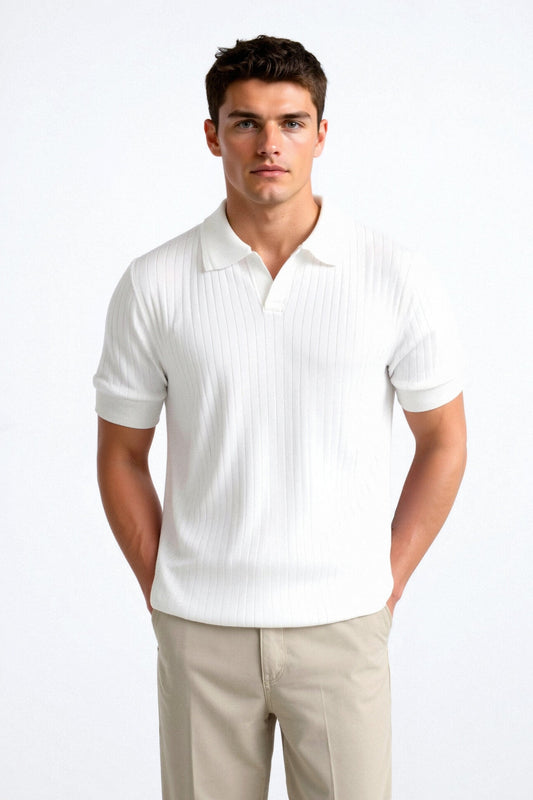 Oli Men's Polo Shirt | Cotton-Silk Blend, Breathable Comfort 1