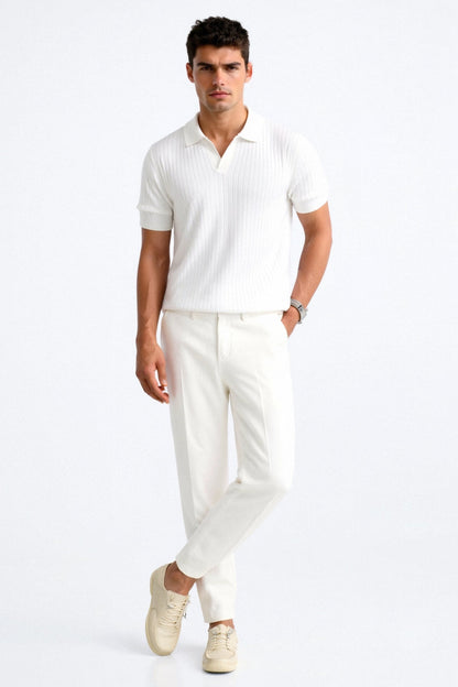 Oli Men's Polo Shirt | Cotton-Silk Blend, Breathable Comfort 2