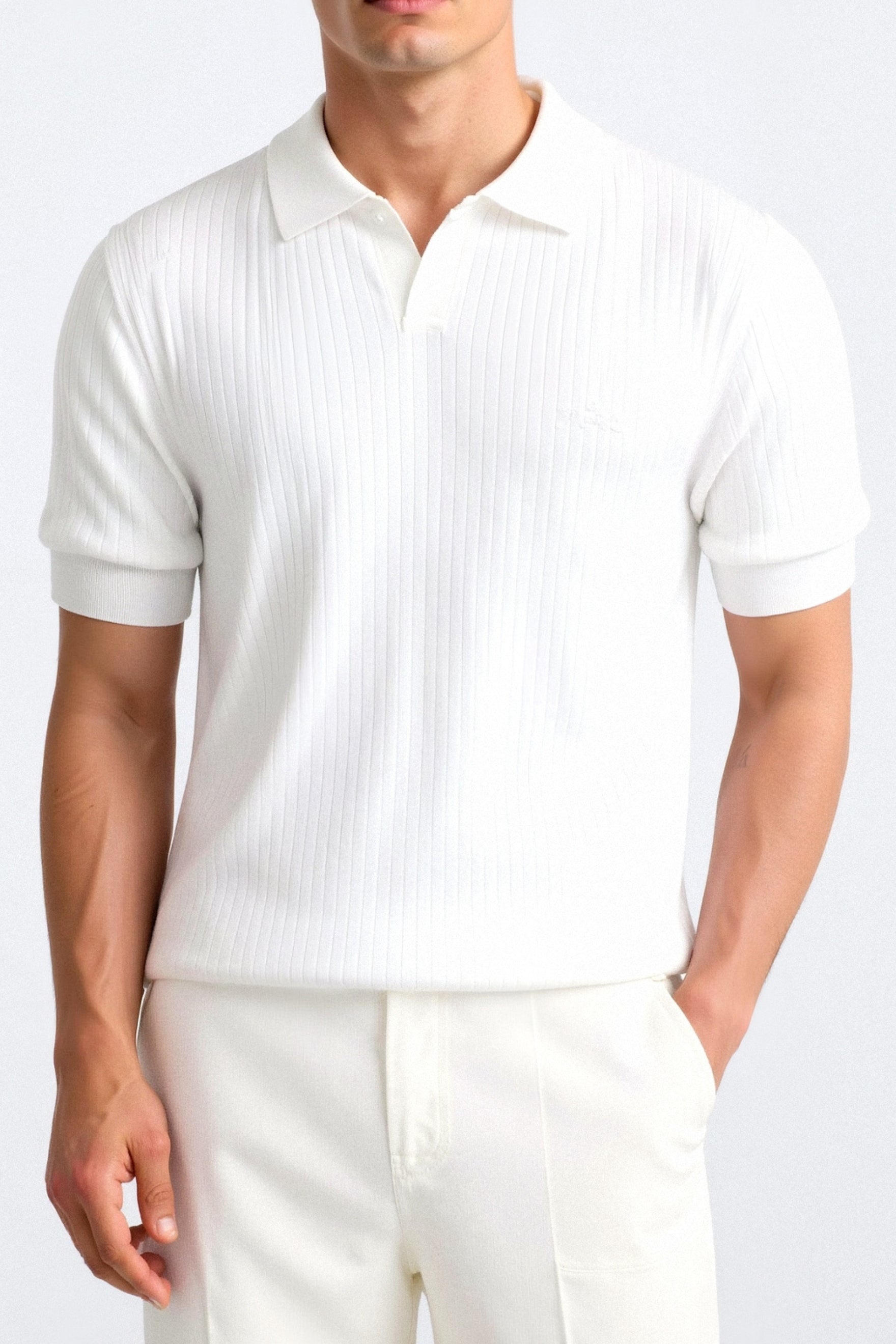 Oli Men's Polo Shirt | Cotton-Silk Blend, Breathable Comfort 3