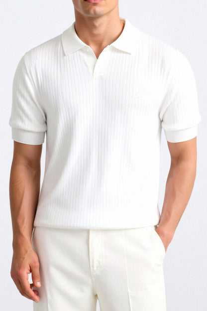 Oli Men's Polo Shirt | Cotton-Silk Blend, Breathable Comfort 3