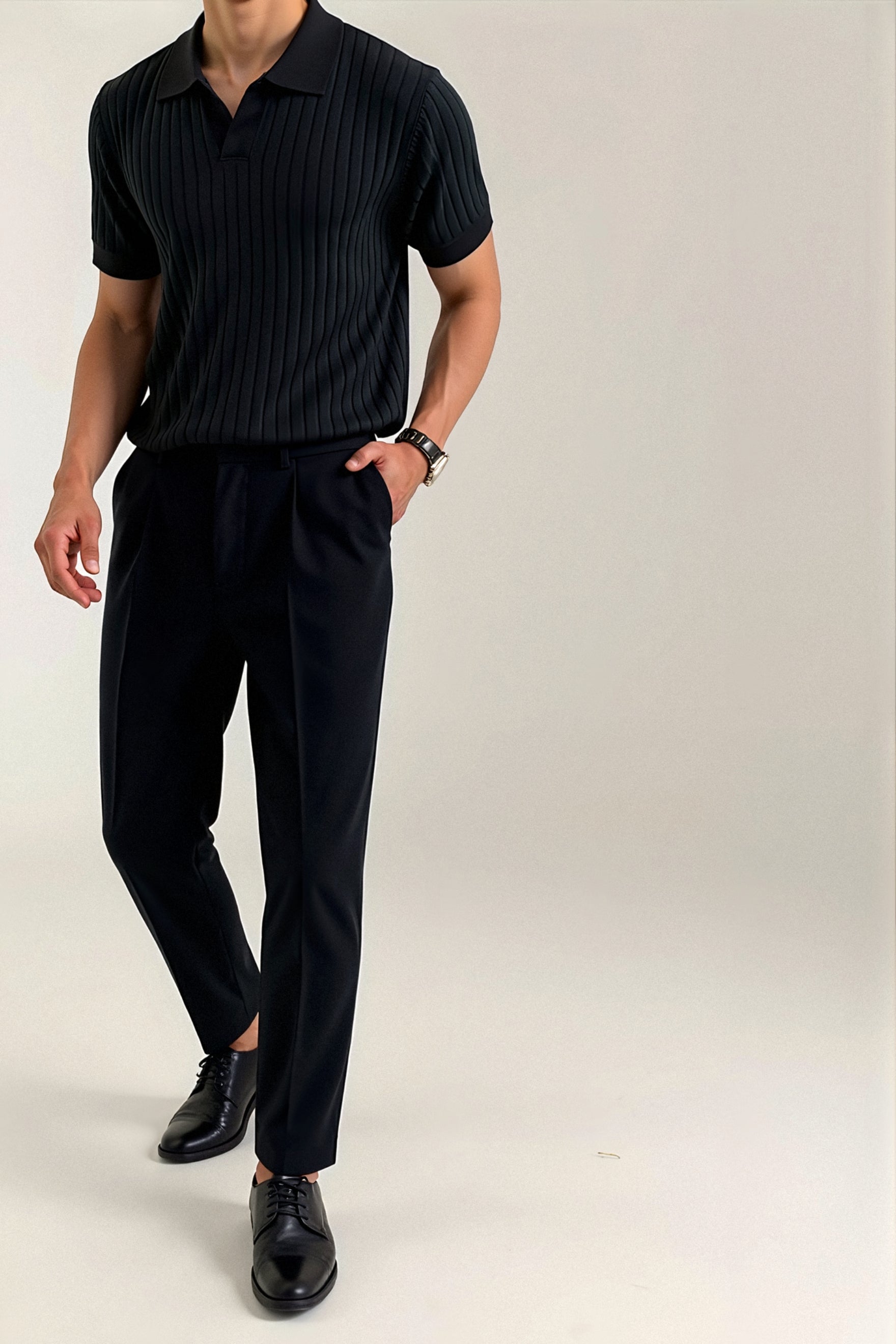 Oli Men's Polo Shirt | Cotton-Silk Blend, Breathable Comfort 8