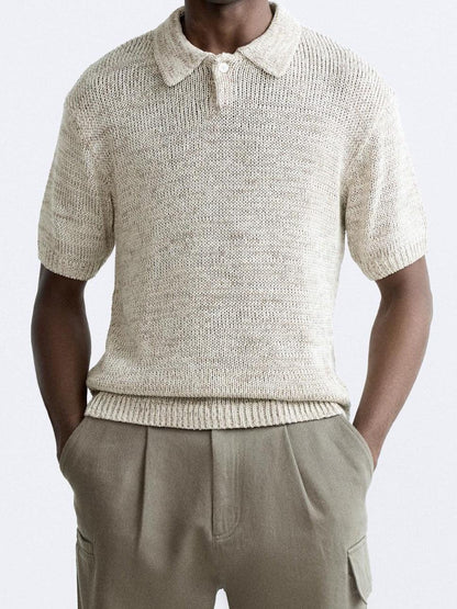 Olin Men's Knit Polo T-Shirt | Sustainable Cotton Blend 1