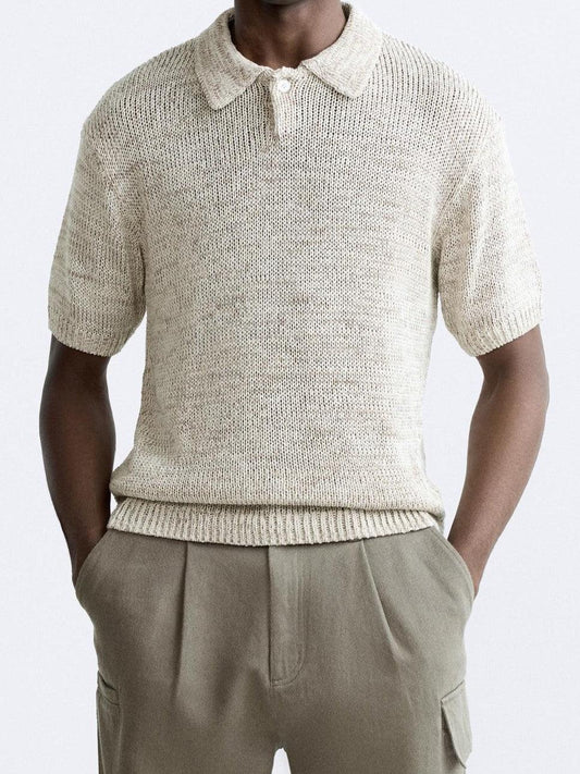 Olin Men's Knit Polo T-Shirt | Sustainable Cotton Blend 1