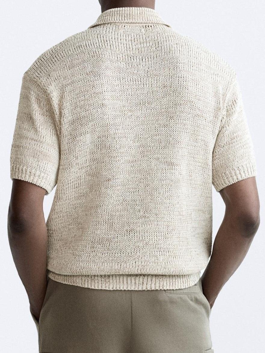 Olin Men's Knit Polo T-Shirt | Sustainable Cotton Blend 2