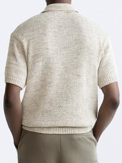Olin Men's Knit Polo T-Shirt | Sustainable Cotton Blend 2