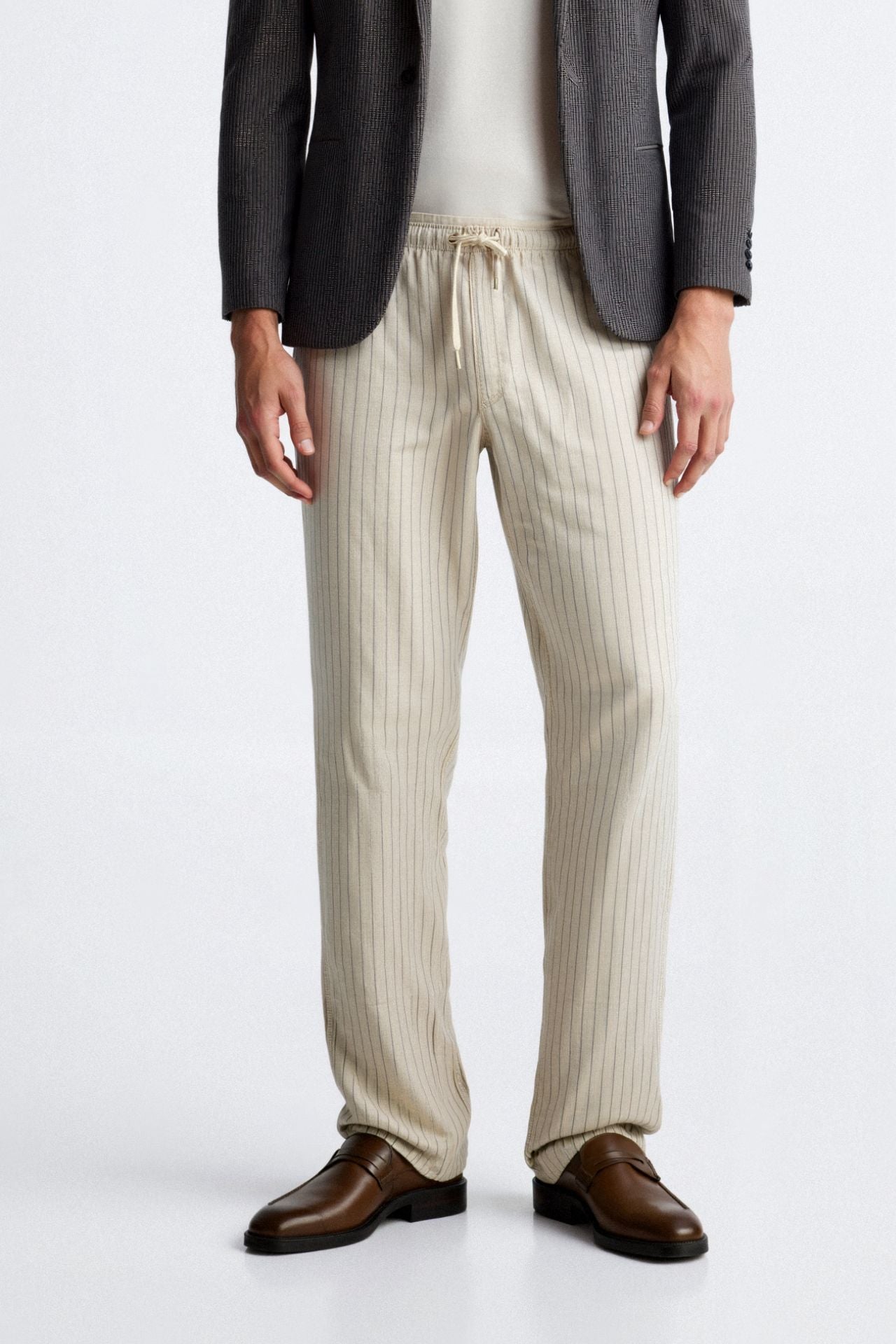 Olin Men's Linen Pants | Breathable Viscose Blend, Casual Elegance 1